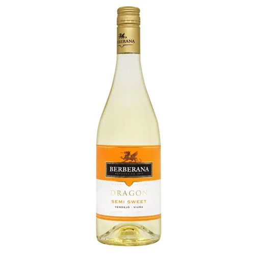 Вино Berberana Dragon Viura-Sauvignon Blanc напівсолодке 11% 0,75л