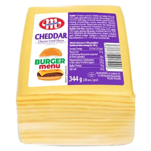 Сир плавлений Чеддер 344г