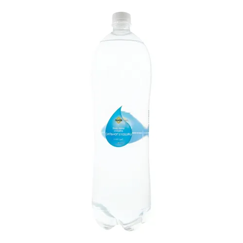 Вода питна ЛотОК очищена сильногазована 1,5л