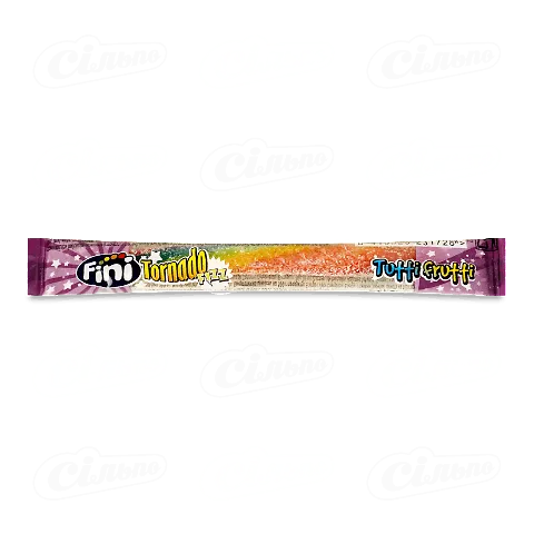 Цукерки Fini Tornado Fizz Tutti frutti желейні, 9г