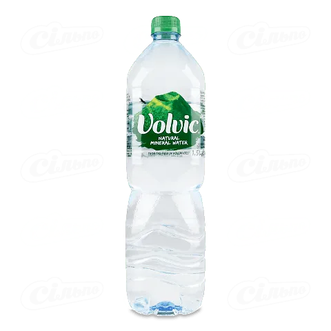 Вода мінеральна Volvic негазована, 1,5л