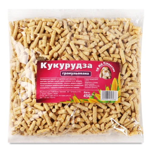 Кукурудза Гранульована В/ґ Мій Пухнастик, 450г