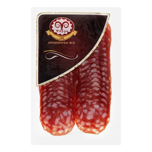 Ковбаса Баварська Фарро сиров'ялена вищого ґатунку 0.08кг