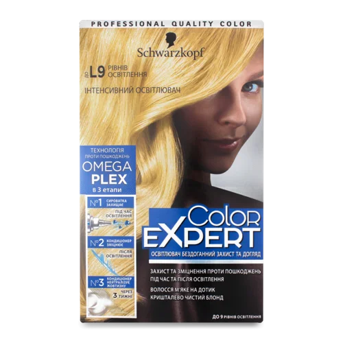 Освітлювач Для Волосся №L9 Інтенсивний Освітлювач Color Expert Schwarzkopf, 1 шт.