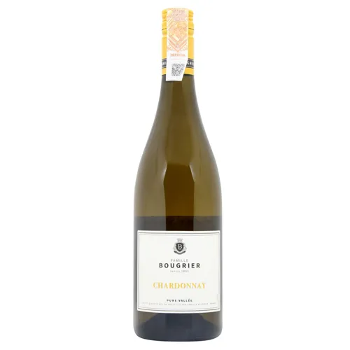 Вино Famille Bougrier Pure Vallee Chardonnay біле сухе 12,5% 0,75л
