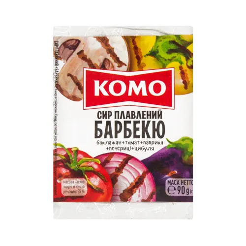 Сир 55% плавлений Барбекю Комо м/у 90г
