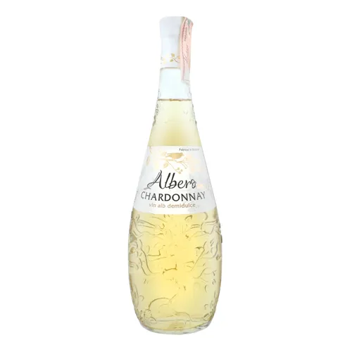 Вино 0.75л 12% біле напівсолодке Chardonnay Albero пл