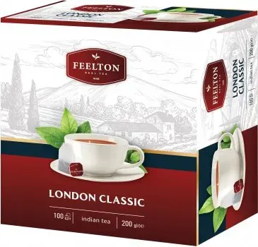Чай черний Feelton London Classic 100 пакетиків