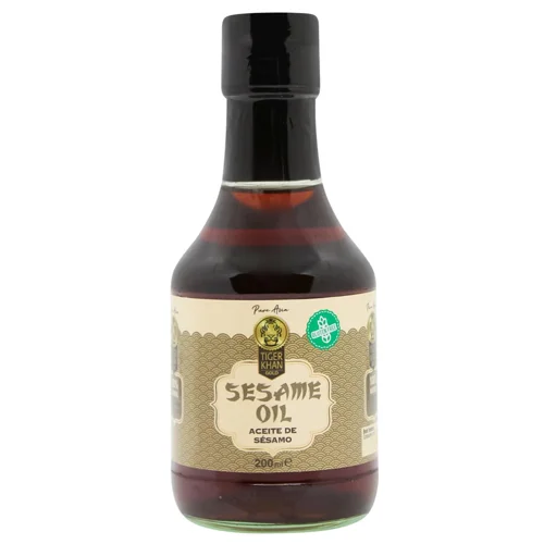Олія кунжутна Tiger Khan 200г