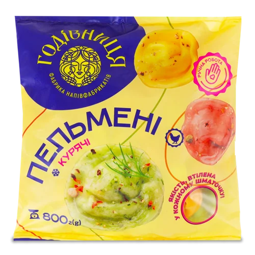 Пельмені Курячі В/ґ, 800г