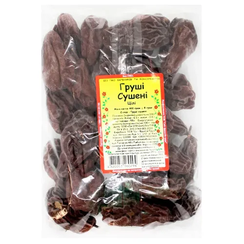 Груші Світ фруктів сушені цілі 400г