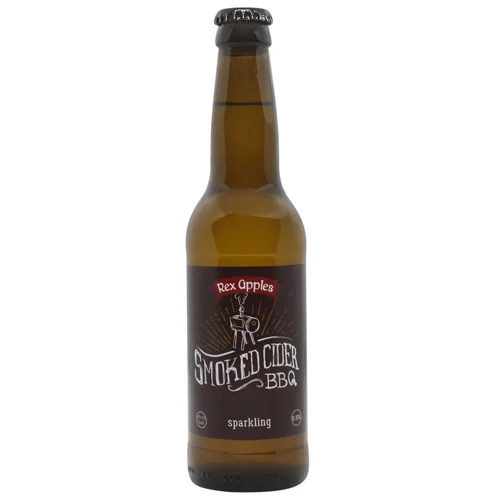 Сидр Rex Apples Smoked яблучний сухий 4-4,5% 0,33л