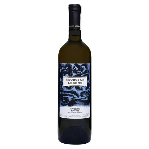Вино Georgian Legend Шардоне біле сухе 13,5% 0,75л