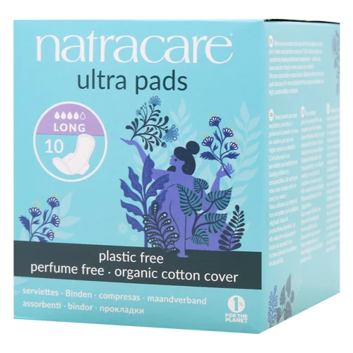 Прокладки гігієнічні Natracare Ultra Long 10шт