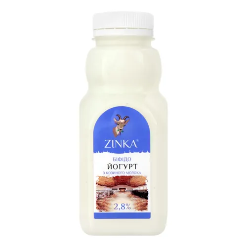 Біфідойогурт 2.8% з козиного молока Zinka