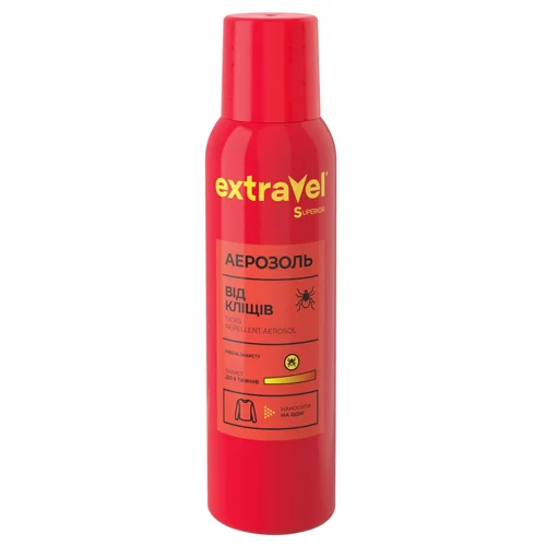 Аерозоль від кліщів Extravel Superior 100мл