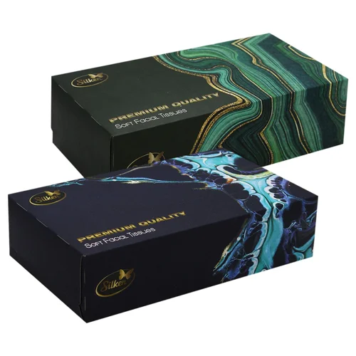 Серветки косметичні Silken Premium 3-шарові 70шт