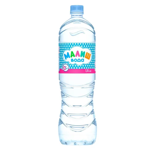 Вода мінеральна Малиш дитяча негазована 1,5л