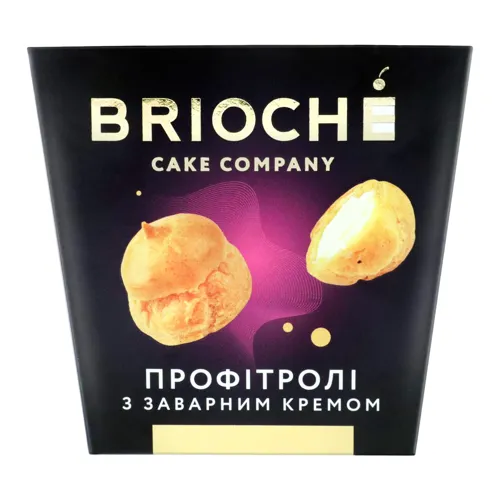 Тістечко Профітролі з заварним кремом Brioche