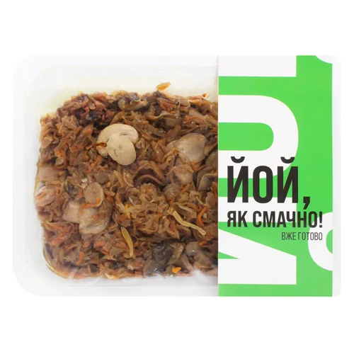 Капуста Winetime тушкована з грибами 500г