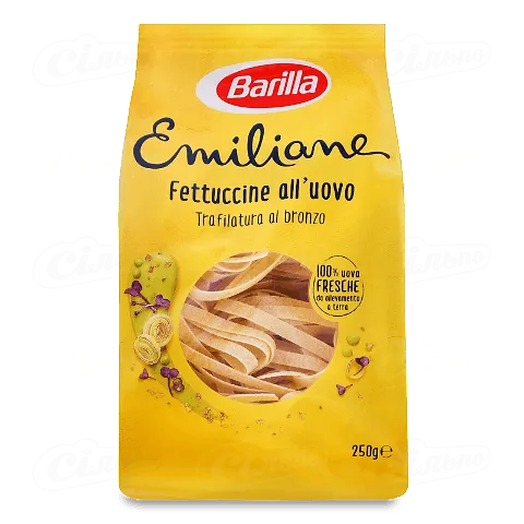 Вироби макаронні Barilla «Фетучіне» з яйцем, 250г