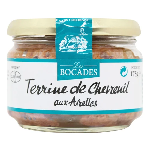Терін Les Bocades з оленини з журавлиною 175г