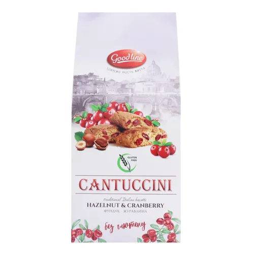 Печиво Фундук-журавлина Cantuccini Good Line 130г