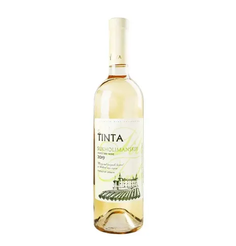 Вино Villa Tinta Sukholimanskiy біле сухе 11-12% 0,75л