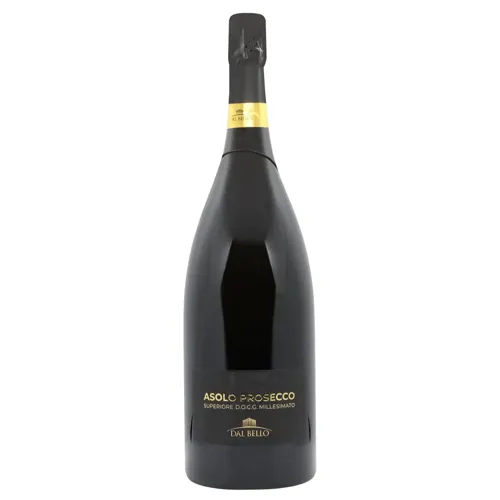 Вино ігристе Dal Bello Asolo Prosecco DOCG Dry Millesimato біле сухе 11% 1,5л
