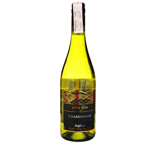 Вино Sun Gate Шардоне біле сухе 12,5% 0,75л