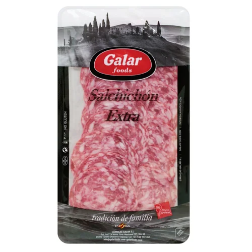 Ковбаса Galar Сальчічон Екстра нарізана 80г