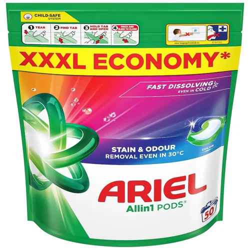 Капсули для прання Ariel Pods Color 50шт