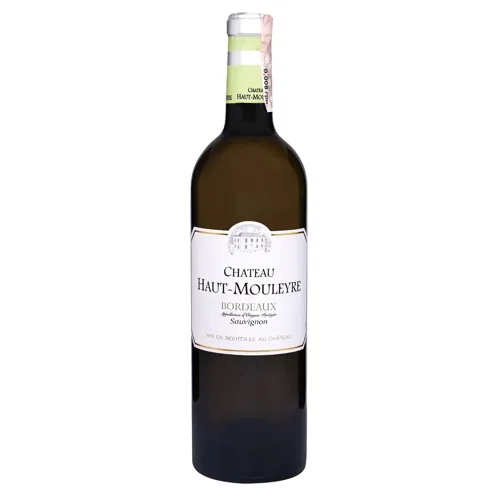 Вино Chateau Haut-Mouleyre Bordeaux Sauvignon Blanc біле сухе 13% 0,75л