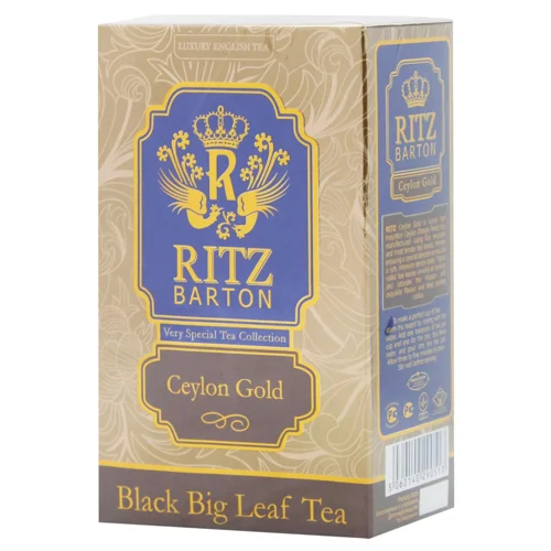 Чай чорний Ritz Barton Цейлон Голд 80г