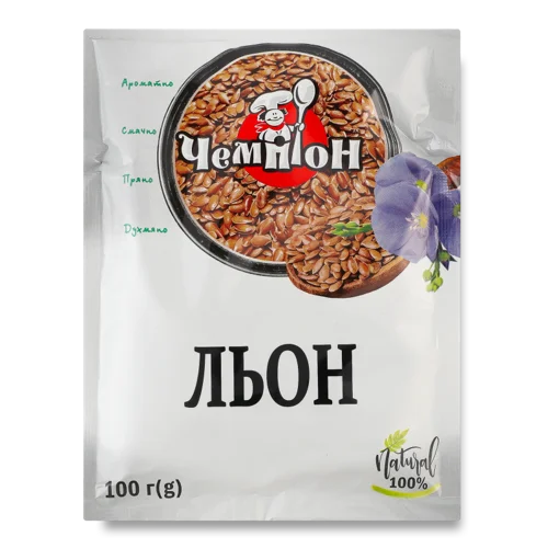 Льон Вищого Ґатунку, Мелений, 100г