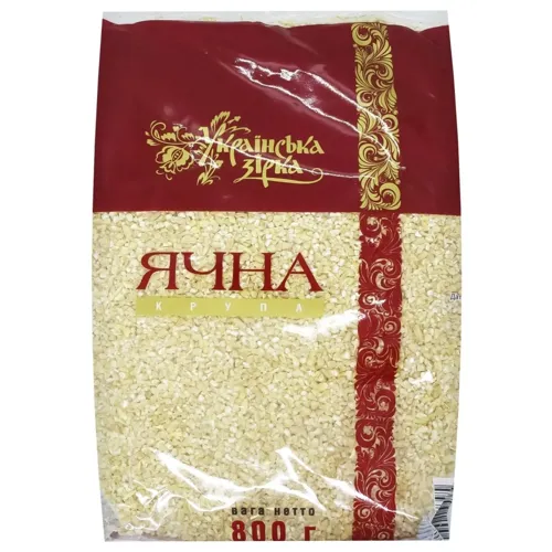 Крупа ячна Українська Зірка 800г