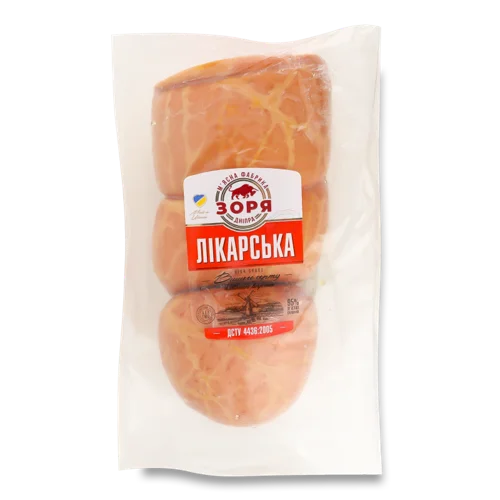 Ковбаса Варена Лікарська Зоря Дніпра, кг