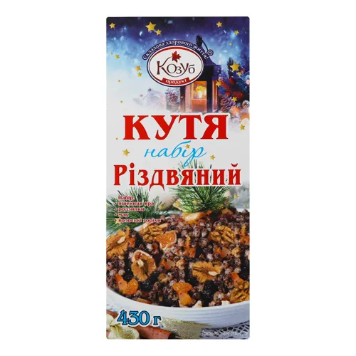 Набір різдвяний Кутя Козуб продукт к/у 430г