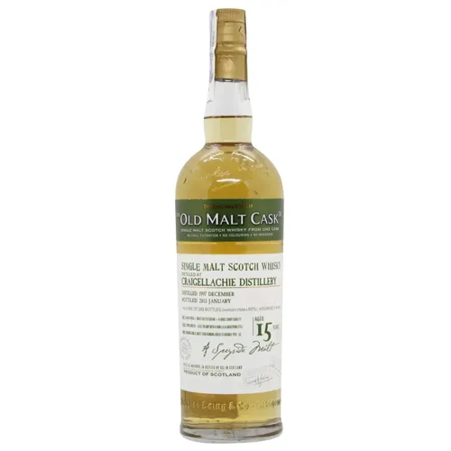 Віскі Old Malt Cask Craigellachie Vintage 1997 15 років 50% 0,7л
