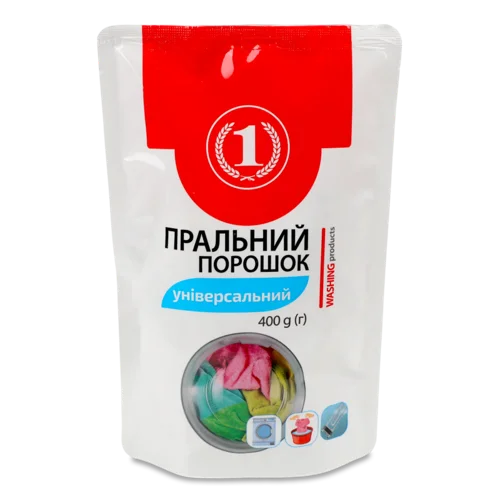 Пральний Порошок Універсальний ТМ "1" 400 г, в/ґ
