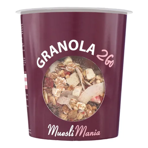 Сніданки сухі Гранола з фруктами Fruit It Granola 2Go Muesli Mania ст 70г