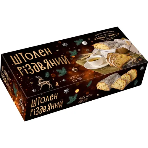 Кекс Київхліб Штолен різдвяний 400г