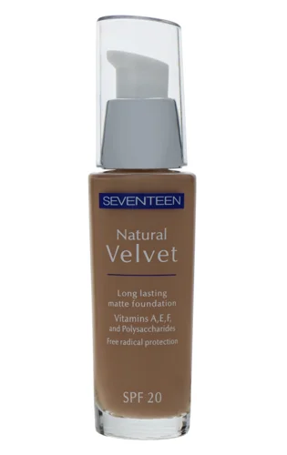 Тональний Крем Natural Velvet №06 Seventeen, Вищого ґатунку, 30мл