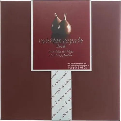 Цукерки Rabitos Royale інжир у темному шоколаді, 142г