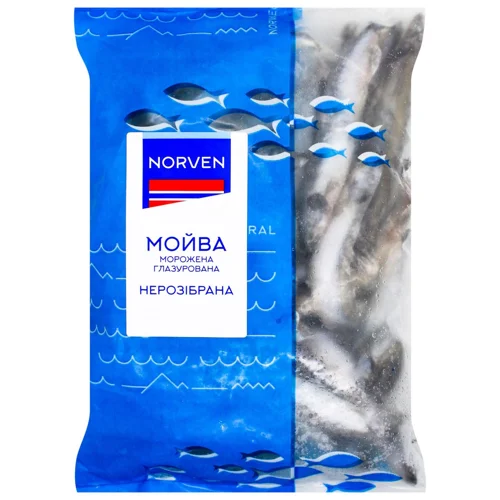 Мойва Norven нерозібрана морожена