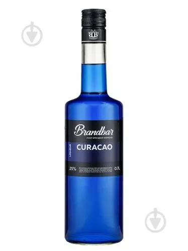 Лікер Brandbar Curacao 25% 0.7л