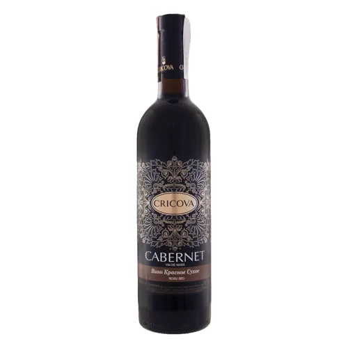 Вино 0.75л 10-14% червоне сухе Cabernet Cricova пл