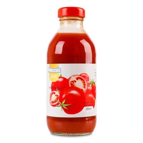 Сік Пастеризований Томатний Messis, с/пл, 330мл