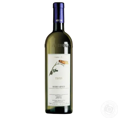 Вино Abbona Roero Aneis Tistin біле сухе 13% 0.75л