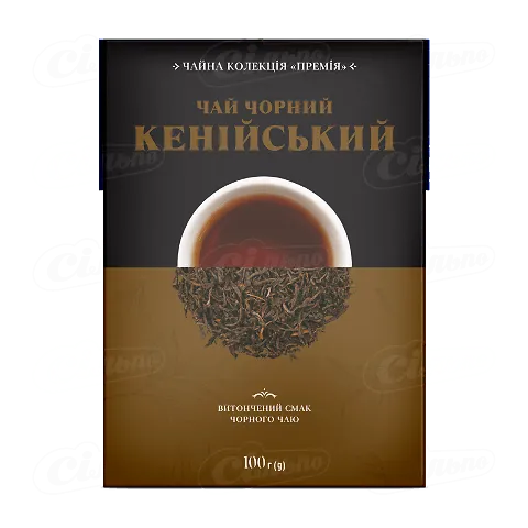 Чай чорний «Премія» кенійський великолистовий, 100г